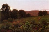 Richards, William Trost - Sunset on the Meadow